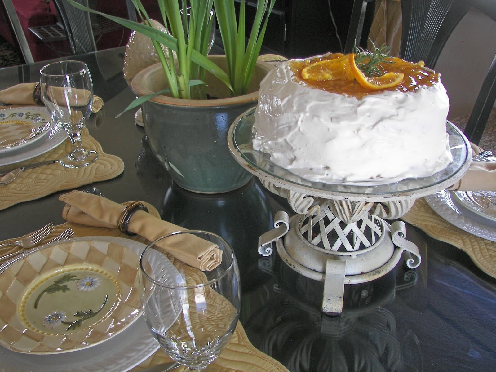 Red Couch Recipes Orange Marmalade Cake