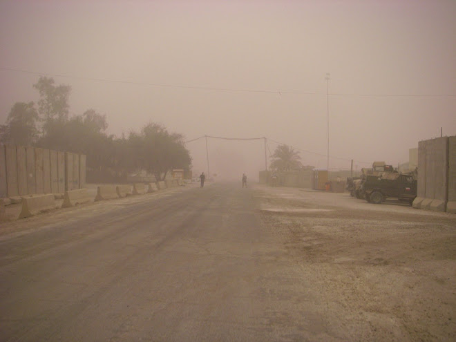 A little dust storm