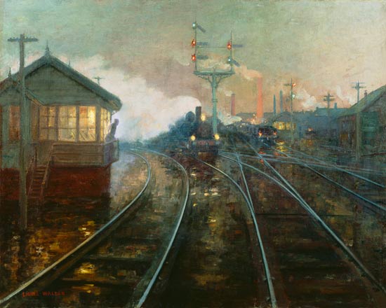 [Accepté] République d'Étain  Train+at+Night+1890
