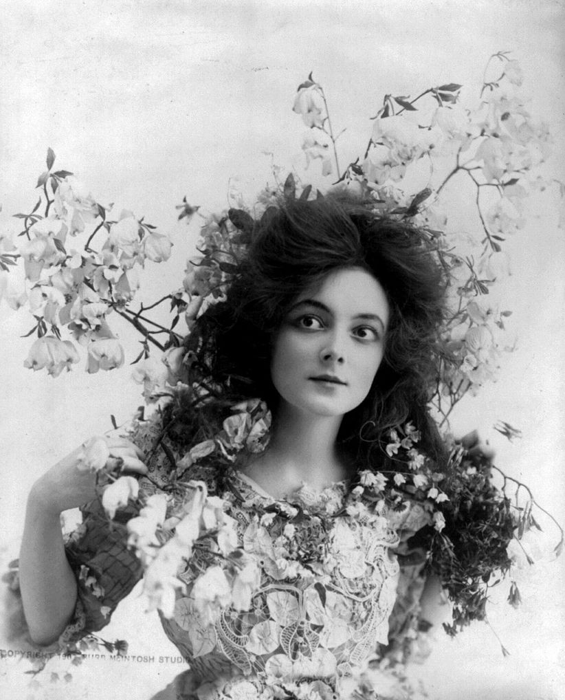 VINTAGE PHOTOGRAPHY Miss Marie Doro by Burr McIntosh 1902