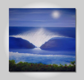 pintura Burity - série moving waves 