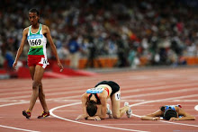 ZemZem of Ethiopia at the finish line