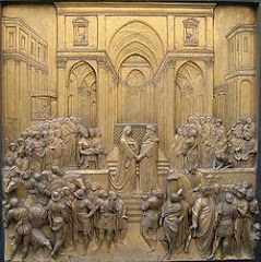 Renaissance Relief of King Solomon and Queen of Sheba