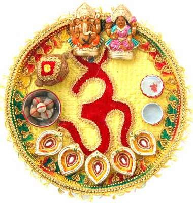 Diwali Puja Thali
