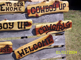 Cedar Home Signs - Click Photo