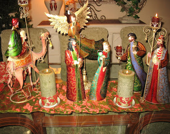 Colorful Nativity Scene
