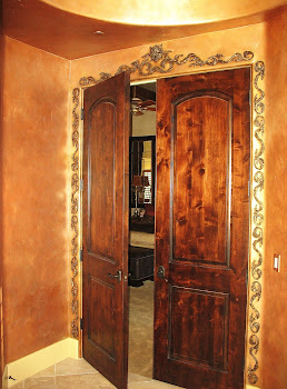 Double Door Entrance to Master Suite