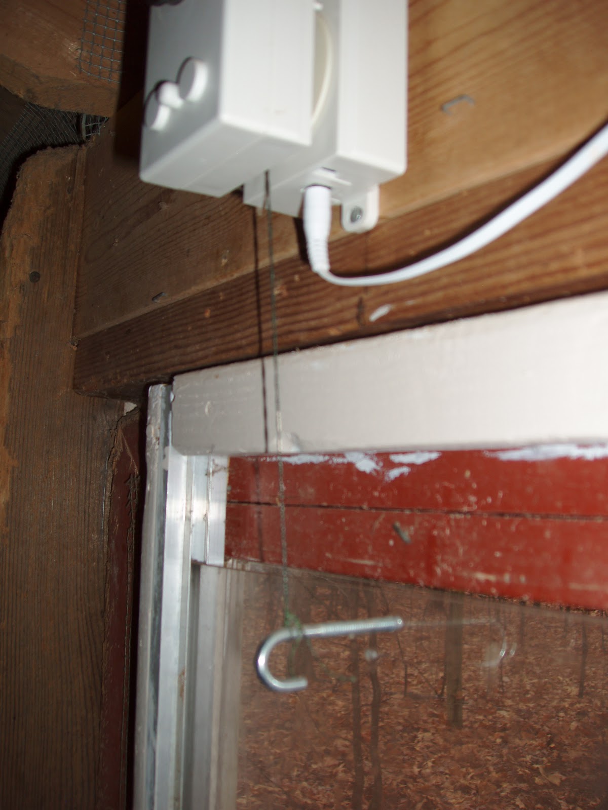 Chicken coop door opener diy coop look