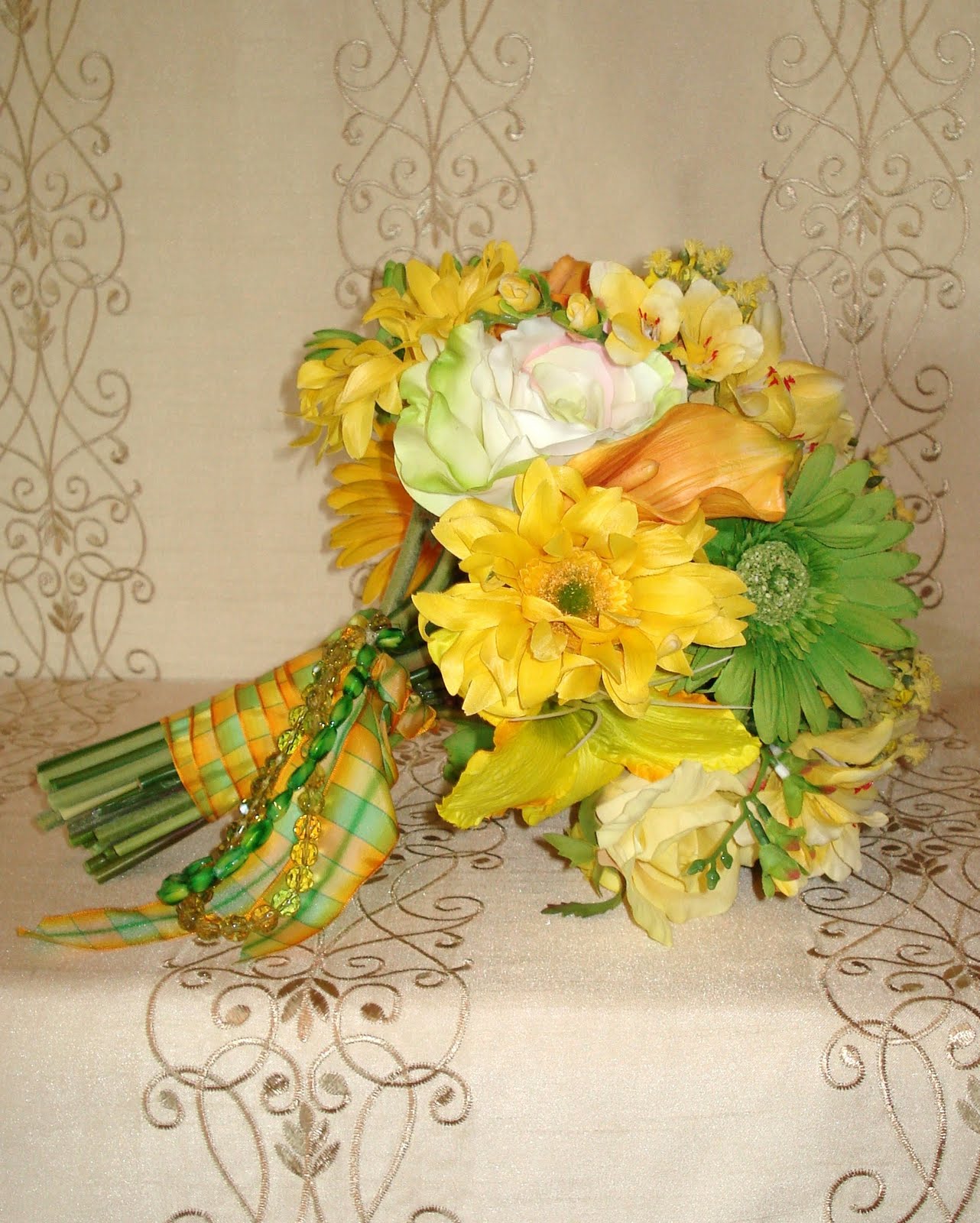 Miss Ferret's Spring Wedding Bouquet Time