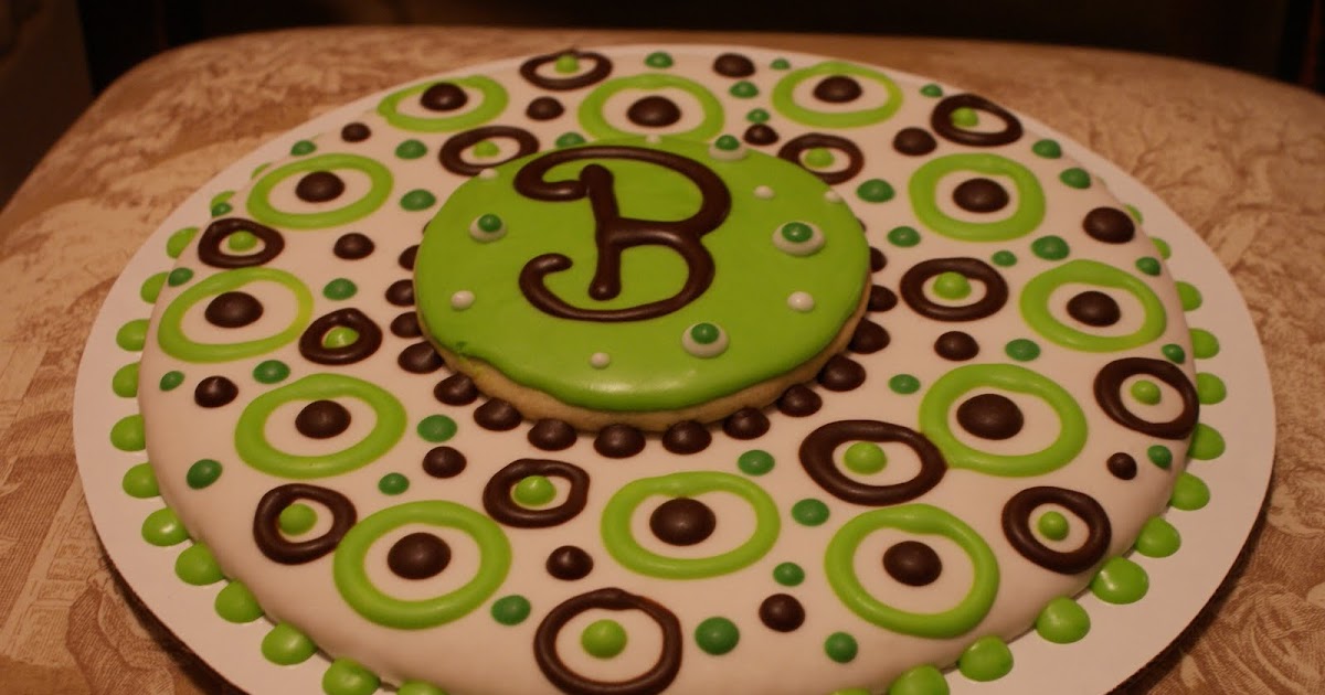 The Painted Cookie HAPPY BIRTHDAY COOKIE CAKE