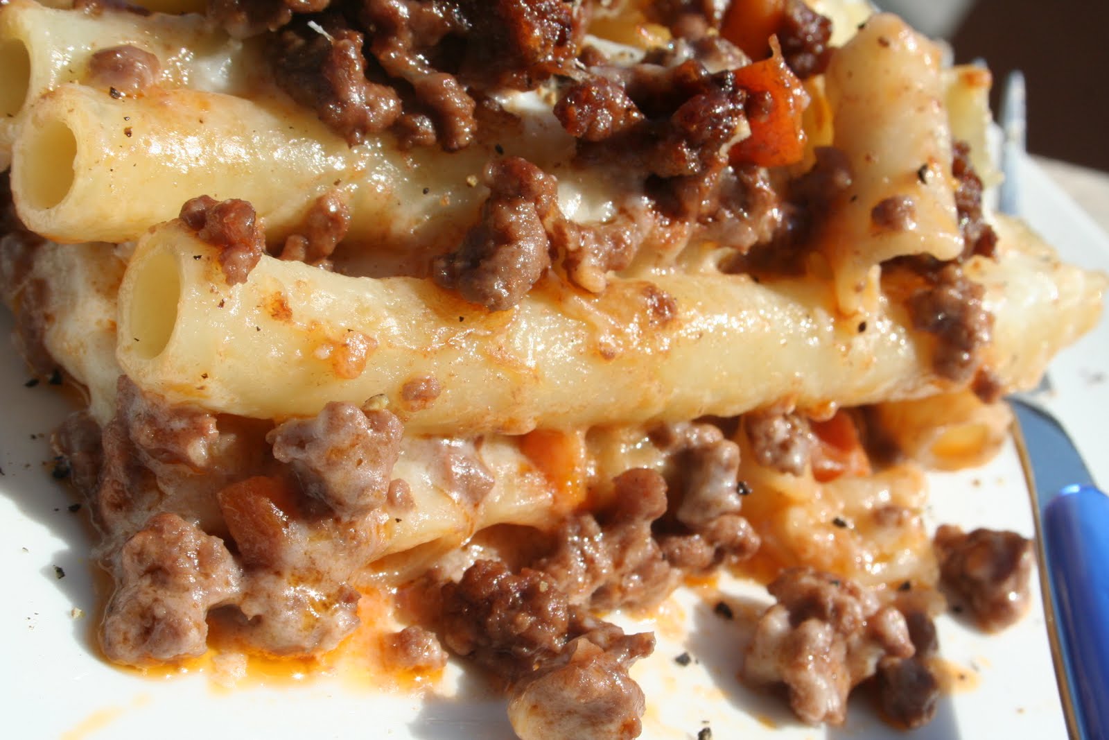 Greta's corner Il Pasticcio di ziti lunghi