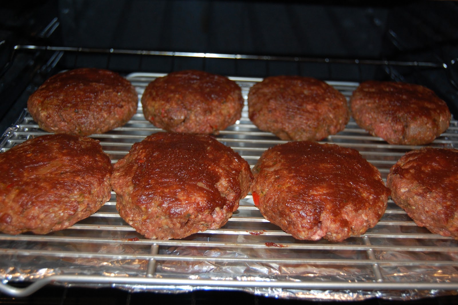 Scratch.Love Roasted Vegetable Meatloaf Burgers with Balsamic Glaze