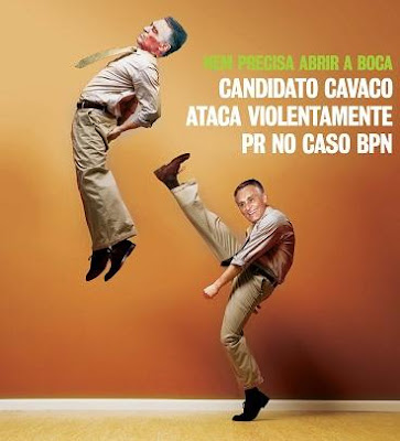 Candidato Cavaco ataca violentamente Presidente da Republica no caso BPN