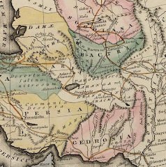 1823نشرت خريطة جيدروسيا طريق الاسكندر المقدوني "بلوشستان"