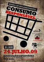 cartaz: 'Consumo Responsável'