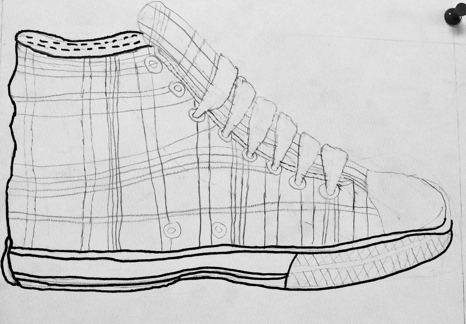 Contour Line Drawing Th Grade : Da vinci s wings th grade contour construction line