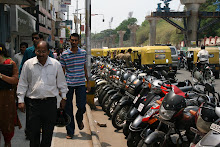motorcycles and auto rickshaws