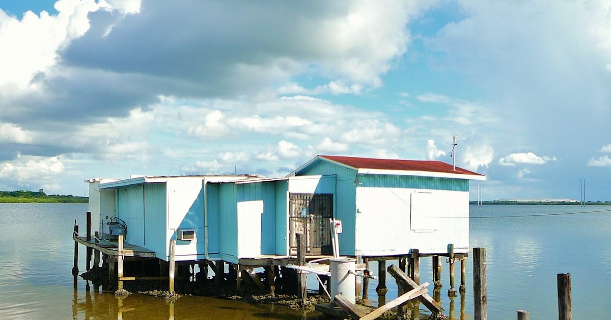 Tampa Florida Photo Up on Stilts on McKay Bay