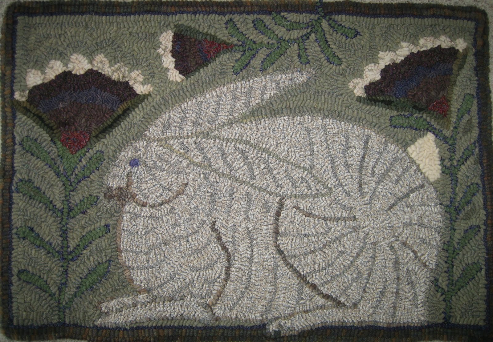 A DAY IN THE LIFE RABBIT RUG FINALE