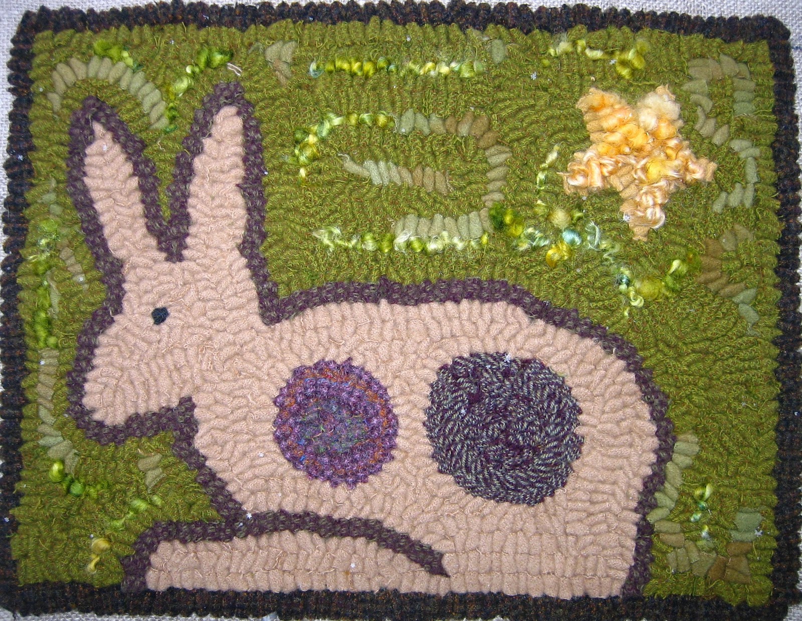 A DAY IN THE LIFE RABBIT RUG AND OTHER THINGS