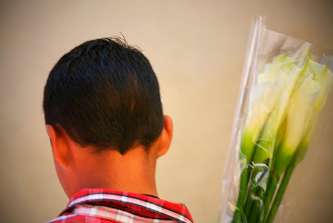 Boy With Lilies- San Miguel de Allende