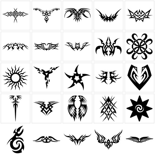 simple tattoo design. house Tattoo designs tribal