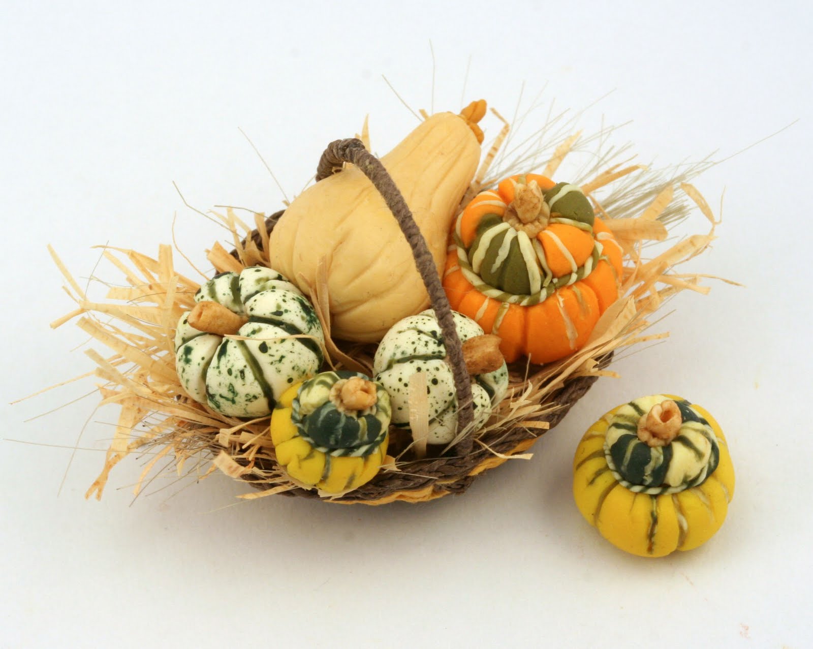 Polymer gourd miniatures Polymer Clay Daily