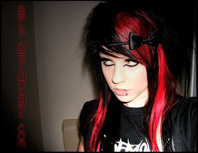 gothic punk hairstyles