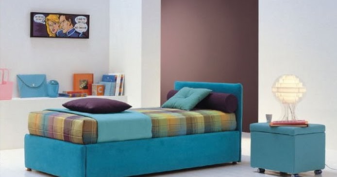 DORMITORIO JUVENIL BERENJENA TURQUESA | Dormitorios: Fotos de