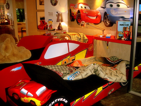 DORMITORIO RAYO MCQUEEN CARS KIDS BEDROOM