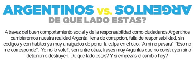 Argentinos vs. Argentos