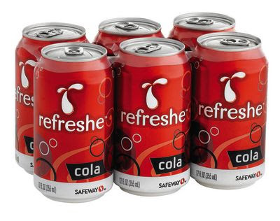 safeway cola refreshe brand drinks private soft line cloud carbonated coca flavor introduces under showcase jacqueline leung