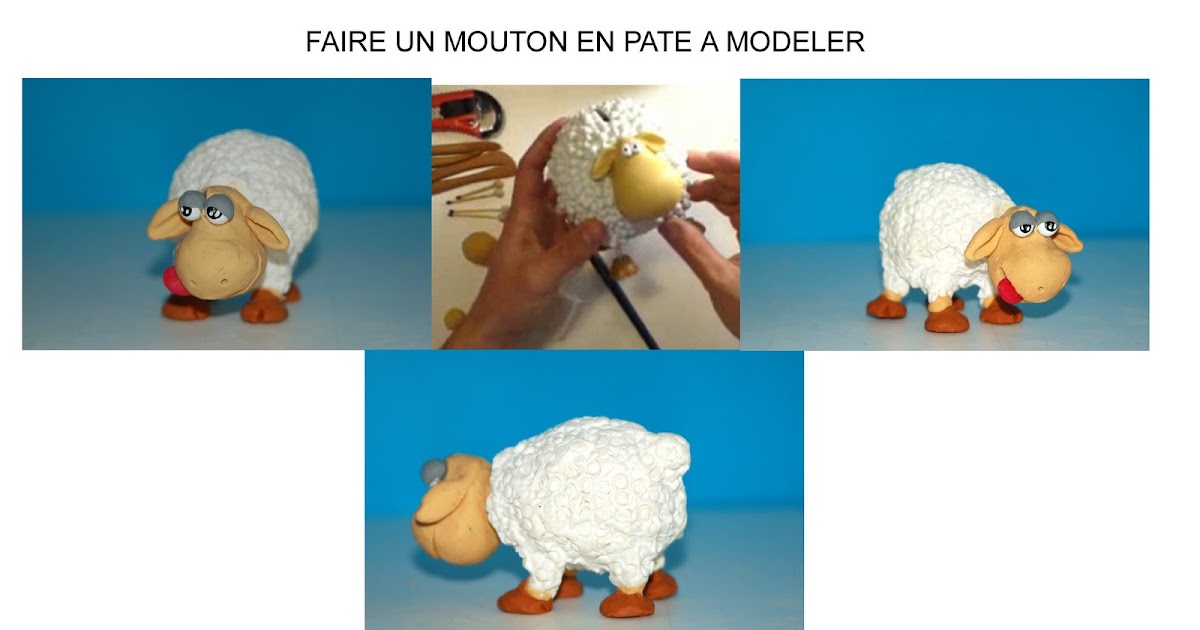 mouton pâte à modeler