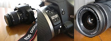 Canon EOS 450D de cerca