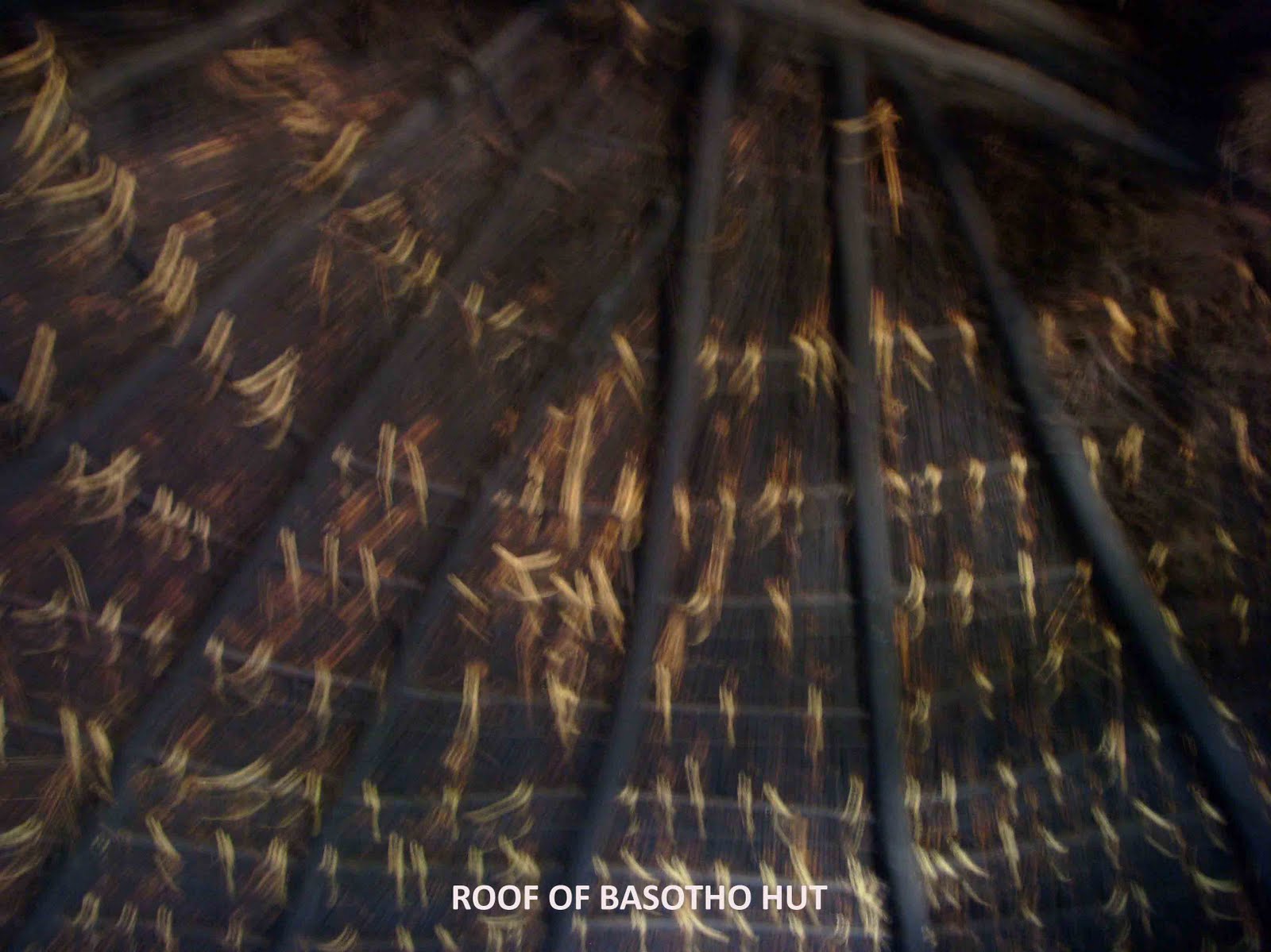 Inside African Hut