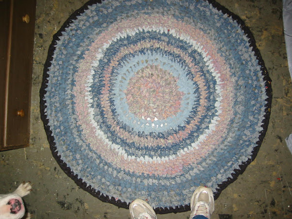 Jean's Crocheted Rag Rug