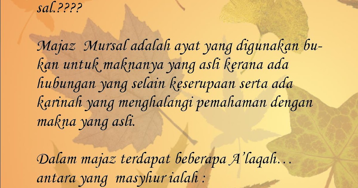 THE JOURNEY OF AZHARI. JOM BELAJARI BALAGHAH MAJAZ