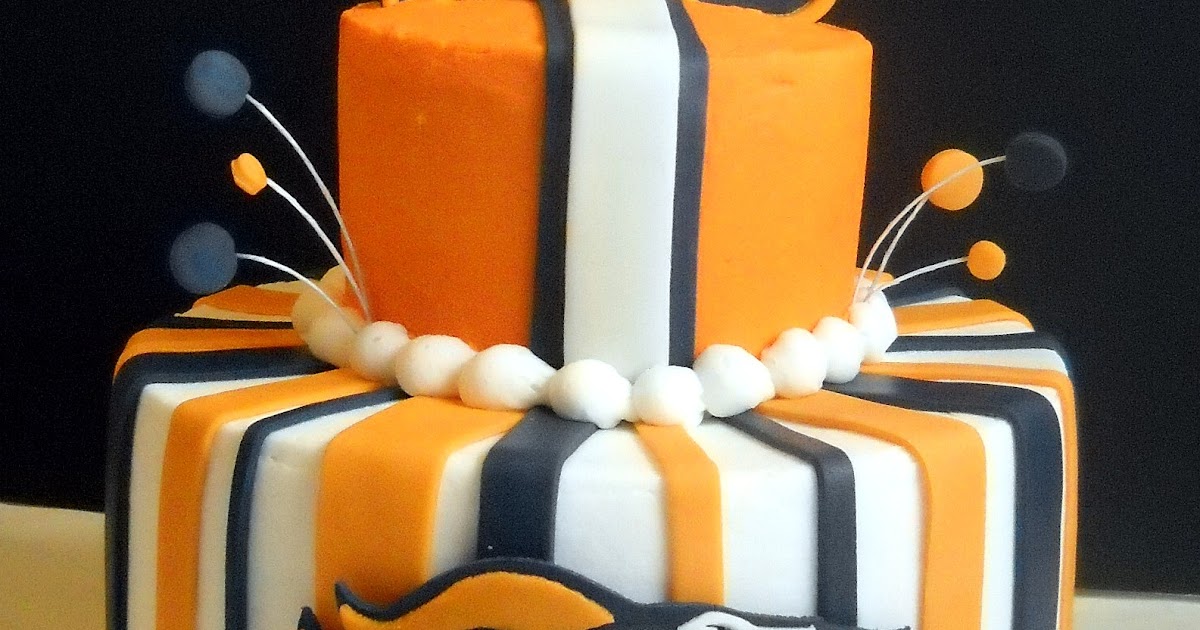 Violet's Custom Cakes Denver Broncos Birthday