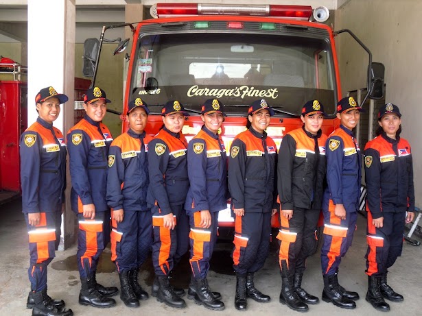 BFP Caraga introduces first women firefighters in the country