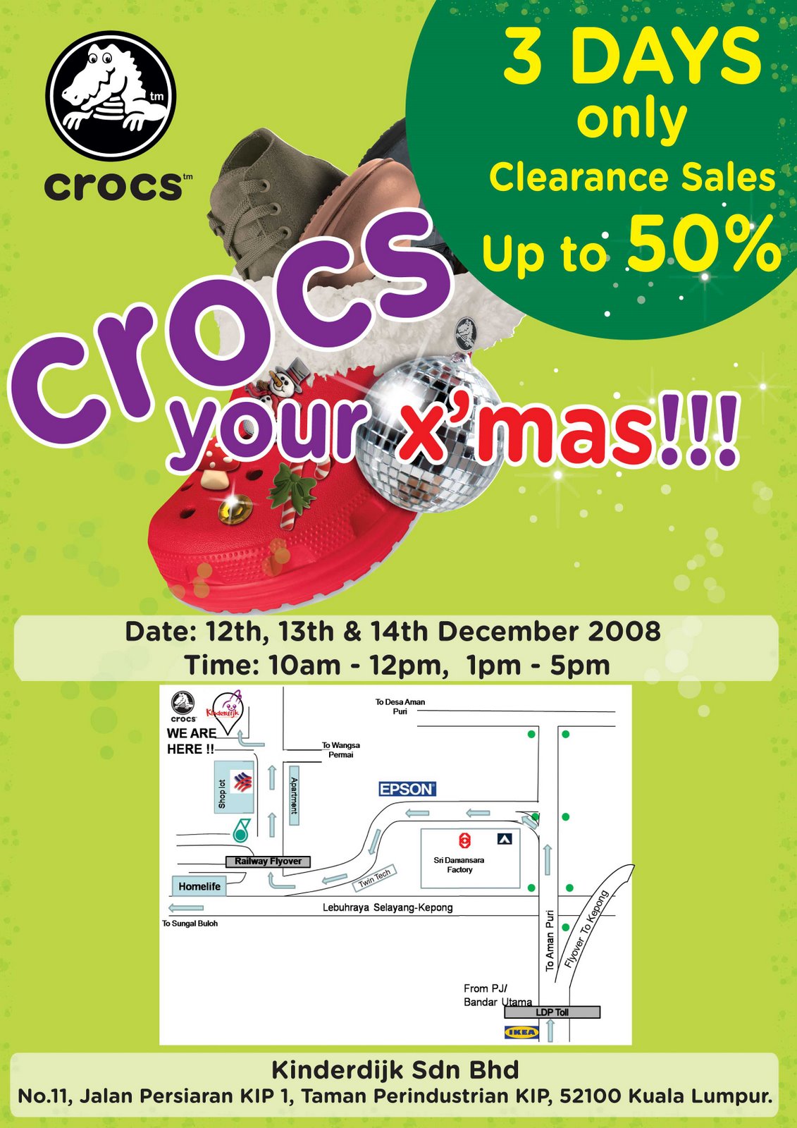 Crocs Warehouse Sales