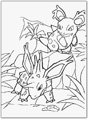 POKEMON COLORING PAGES | Free World Pics