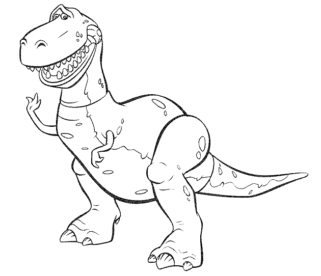 Coloring Pages REX T
