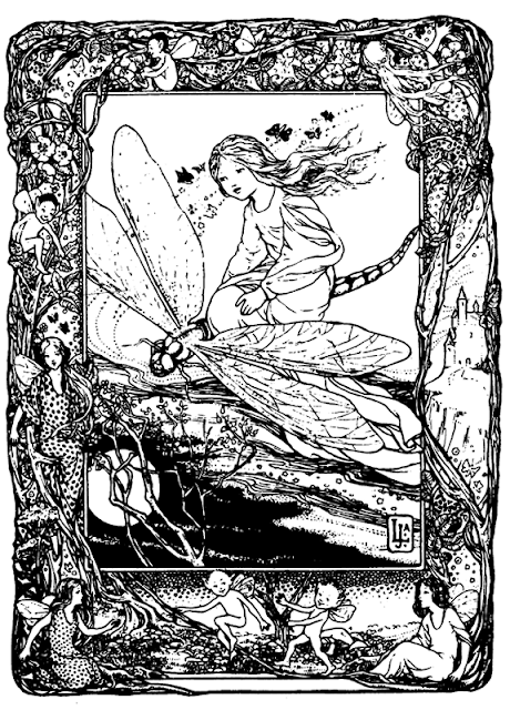 FAIRY COLORING PAGES