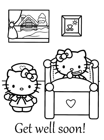 Paper Snowflake Templates - Free Printable Templates & 45+ Hello Kitty Little Coloring Pages
