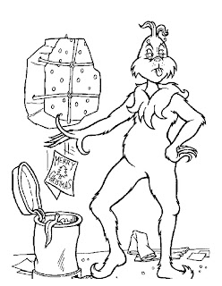 XMAS COLORING PAGES