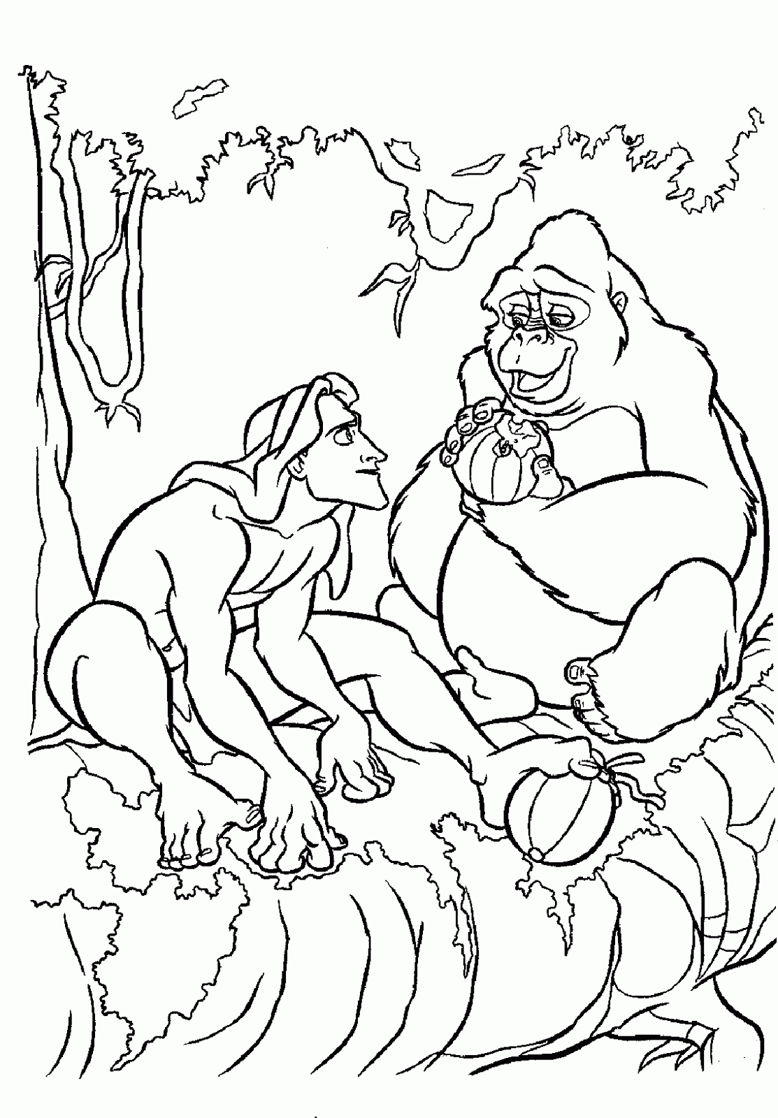 DISNEY COLORING PAGES