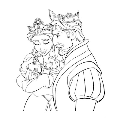 Coloring Book Pages on Free Walt Disney Tangled Coloring Pages For Kids