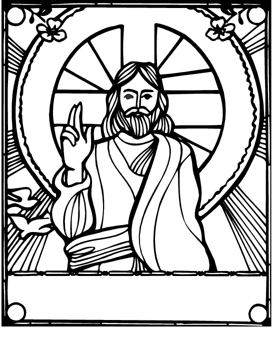 997 Unicorn Resurrection Coloring Page with Printable