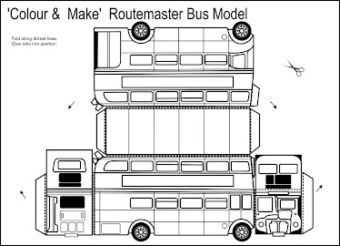 Routemaster bus model