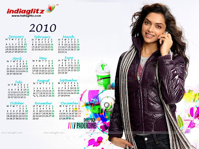 Bollywood Star Calendars 2010